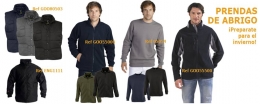 En Masuniformes.com, compra el vestuario de hostelería, comercio o industria para el frío 
