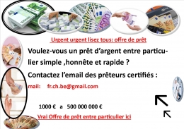 Enfin j’ai reçu mes 400 000€  , avant de recevoir ce prêt   j’avais eu à contacter d’autres prêteurs qui m’ont arnaqué, 