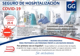 Grupo Galilea comercializa el primer seguro de Hospitalización por COVID-19