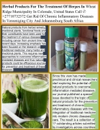 Herbal Products For The Treatment Of Herpes In São Carlos Municipality in Brazil Call ✆ +27710732372