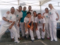 Quiromasajistas de CIM Formación en la VIII Cursa La Maquinista por la Integración
