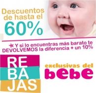 Aprovecha las Rebajas de Verano de Exclusivas del Bebé
