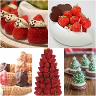Convierte la Navidad en un juego de niños - Fresas de Europa idea 5 postres con fresas para los más pequeños