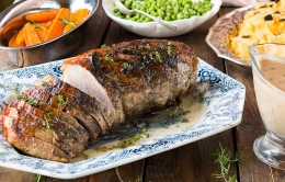 Redondo de ternera asado al horno