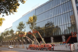 El edificio de la antigua sede de Telefónica en Ríos Rosas, ahora es BREEAM
