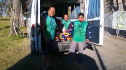 Remar ONG reparte más de 100kg de comida a familias necesitadas en Rio negro