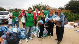 El equipo Remar S.O.S Argentina aporta su granito de ayuda a la localidad tucumana