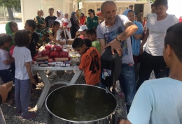 Remar S.O.S en el campamento de refugiados de Malakasa