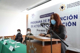 EXHORTA SANDRA AMAYA A PREVENIR DELITOS ELECTORALES EN DURANGO