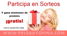 PRUEBAYOPINA.COM, OFRECE ESTA NAVIDAD SORTEOS Y REGALOS GRATIS POR LA FIDELIDAD DE SUS SEGUIDORES