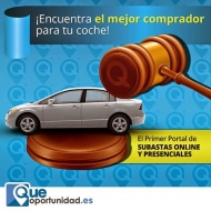 Subasta de coches para particulares y profesionales
