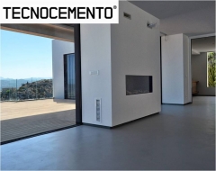 TECNOCEMENTO aplica su microcemento en una vivienda unifamiliar de Jávea