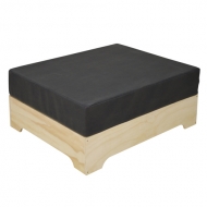 Renueva tu hogar con economía, en verano tienes con ofertas del 12% el pouf Box con cojin.