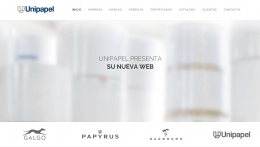 Unipapel se reinventa y presenta la nueva página web del grupo y la de su marca premium Galgo
