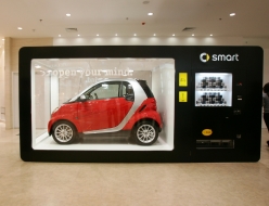 Máquina vending de coches en Singapore