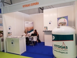Gran participación en el stand de Vitogas en Infoagro Exhibition 