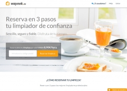 Wayook: la startup que en 3 clics revoluciona los servicios de limpieza a domicilio
