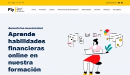 Educación financiera para la inclusión: la web de FLY ya está operativa
