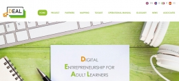 Apoyo a los estudiantes adultos mediante el emprendimiento digital: el sitio web de DEAL está disponible en línea
