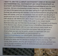  WANT TO JOIN THE ILLUMINATI  2347010201077 HOME OF RICHES,FAME AND POWERFROM CALL  2347010201077 ANY COUNTRY,WHATSAPP U
